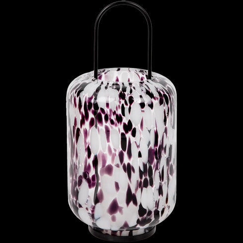 Felinar Elegant din Sticlă cu LED - Adaugă un strop de Căldură și Stil Casei Tale