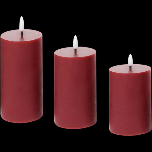 Set Elegant de Lumânări LED – Atmosferă Caldă și Sigură | Action Romania