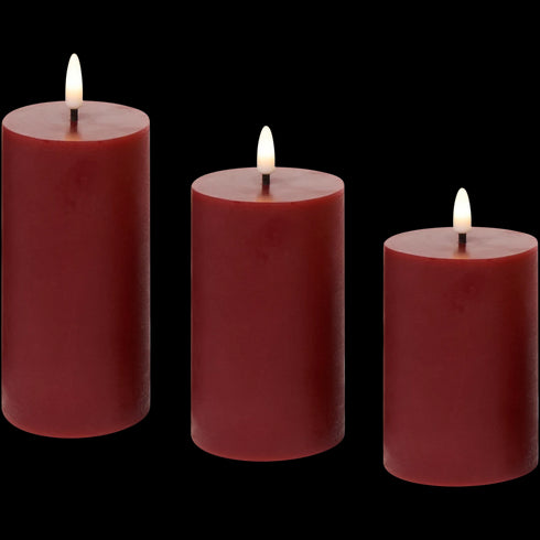 Set Elegant de Lumânări LED – Atmosferă Caldă și Sigură | Action Romania