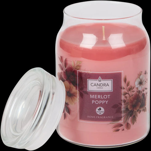 Lumânare Parfumată Premium Candra - Eleganță și Parfum Durabil (65% Reducere)