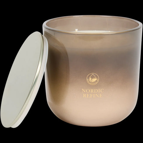 Lumânare Parfumată Premium cu Capac Auriu - Aroma ta preferată în Romania