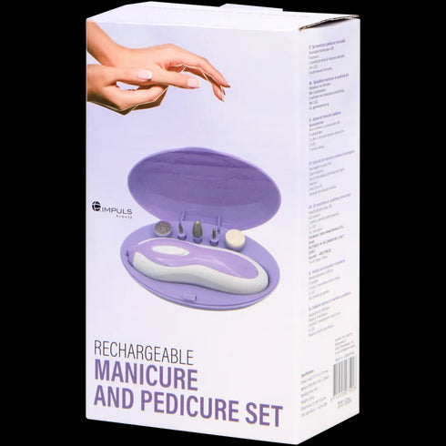 Set Electric Profesional pentru Manichiură și Pedichiură Impuls - Unghii Perfecte Acasă