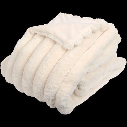 Pătură Luxoasă din Blană Artificială - Confort și Eleganță în Locuința Ta