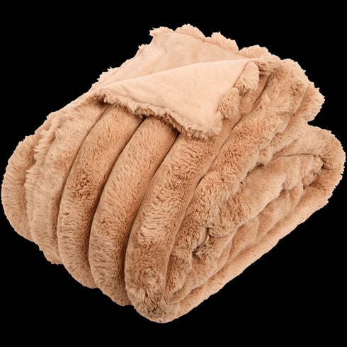 Pătură Luxoasă din Blană Artificială - Confort și Eleganță în Locuința Ta