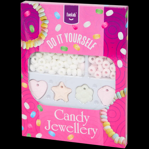 Set Creativ Funlab: Creează-ți Propriul Șirag de Dulciuri Delicioase - Perfect pentru Petreceri în România!