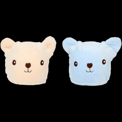 Prosop de Păr Copii Ursuleț - Set 2 Bucăți - Absorbant și Drăgălaș