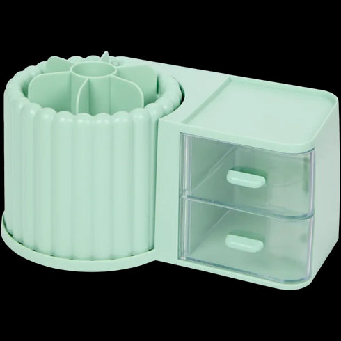 Organizator De Birou Rotativ - Soluția Perfectă Pentru Un Spațiu De Lucru Eficient și Estetic