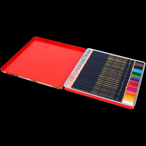 Creioane Acuarelă Profesionale Van Bleiswijck - Set 24 Culori Vibrante pentru Artiști