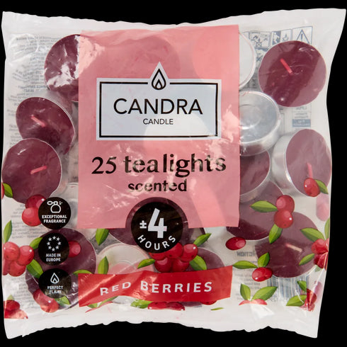 Lumânări Parfumate Tip Pastilă Candra - Set 25 Bucăți pentru Atmosferă Relaxantă