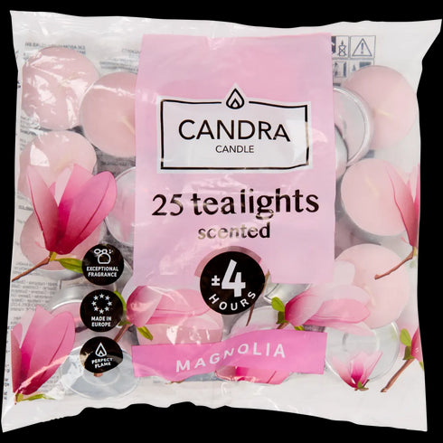 Lumânări Parfumate Tip Pastilă Candra - Set 25 Bucăți pentru Atmosferă Relaxantă