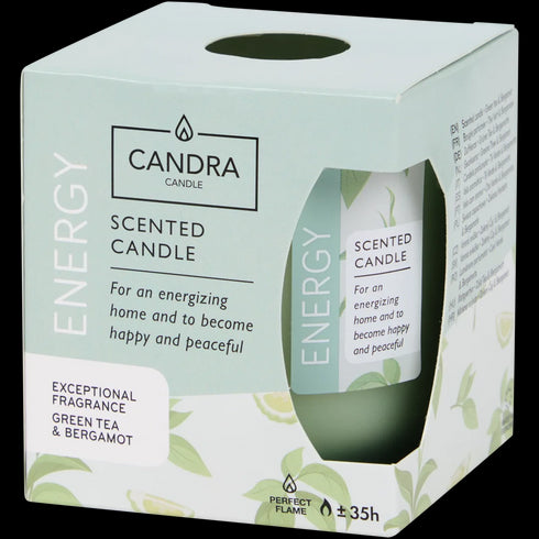 Lumânare Parfumată Elegantă Candra în Cutie Cadou - Relaxare și Arome Premium