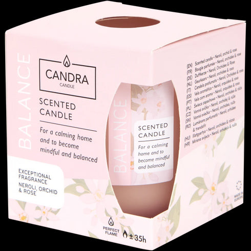 Lumânare Parfumată Elegantă Candra în Cutie Cadou - Relaxare și Arome Premium