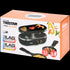 Aparat Raclette Tristar Mini 3-în-1: Grătar, Raclette și Gourmet - Distracție culinară în stil românesc!
