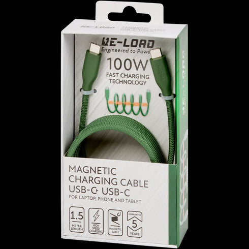 Cablu de Încărcare Magnetic Re-load USB-C la USB-C - Transfer Rapid și Durabilitate Excepțională