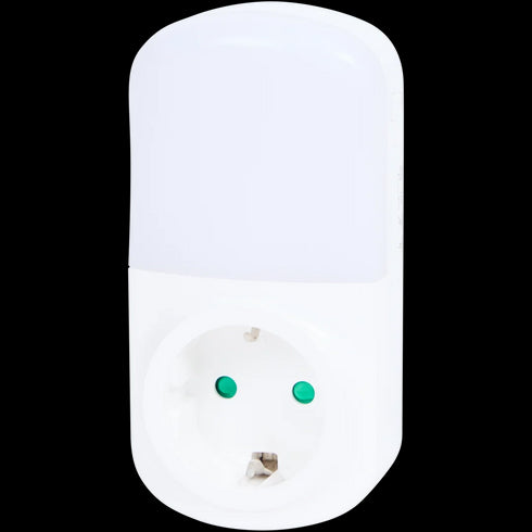 Ștecher Adaptor Inteligent cu Lumină de Veghe - Iluminare Ambientală Personalizată