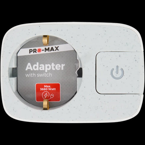 Ștecăr Profesional Pro-max cu Întrerupător - Control Total al Alimentării Electrice