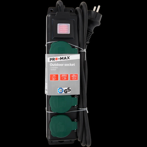 Bloc Multipriză Exterior Pro-max IP44 - Soluția Ideală pentru Nevoile Tale Energetice