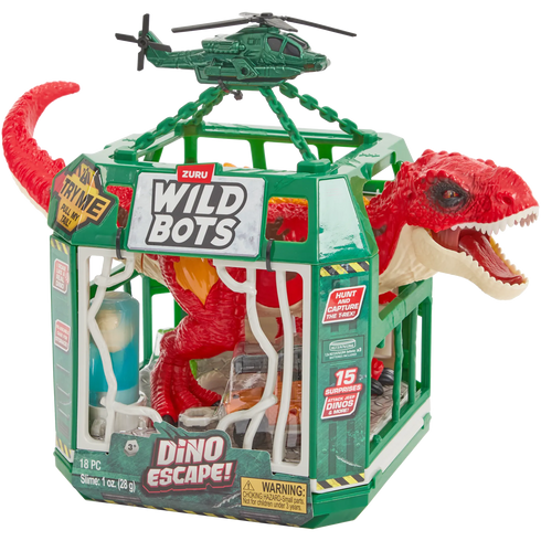 Set de joacă Zuru Wild Bots Dino Escape 15 piese