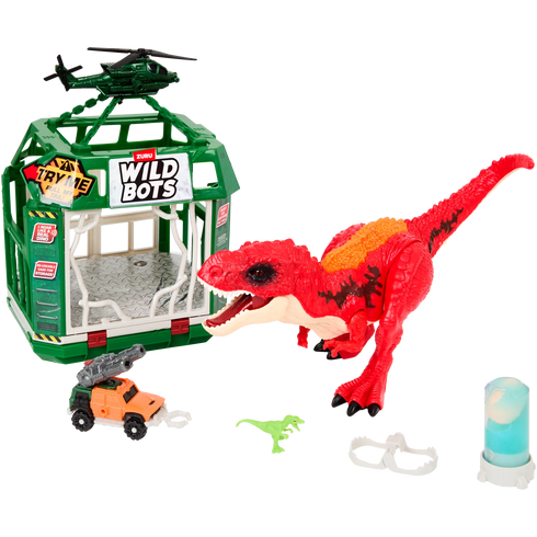 Set de joacă Zuru Wild Bots Dino Escape 15 piese