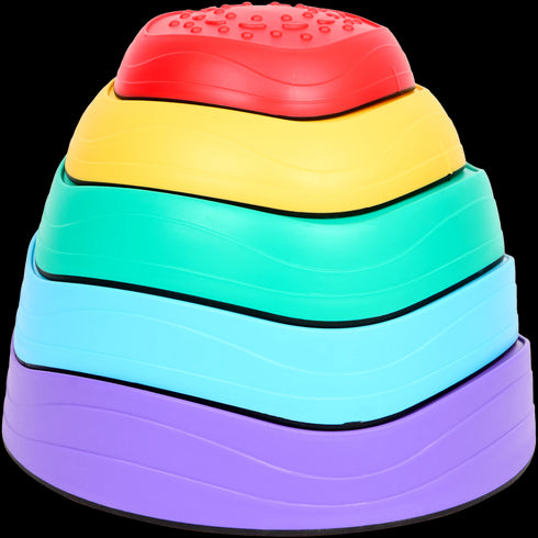 Pietre de jucărie pentru stivuit 5 buc.