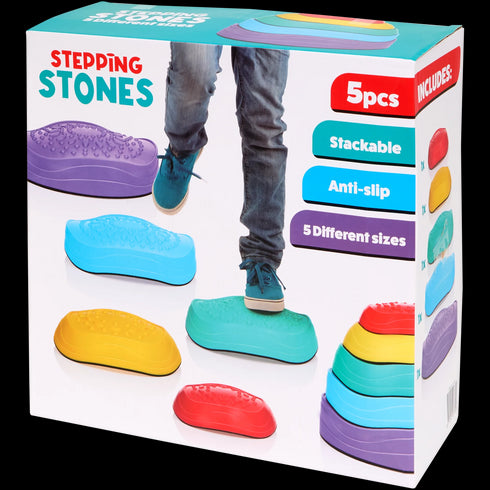 Pietre de jucărie pentru stivuit 5 buc.