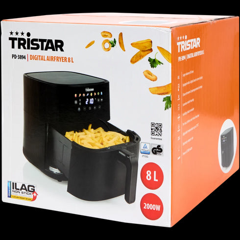 Friteuză cu Aer Cald XXL Tristar - Gătește Sănătos și Crocant!