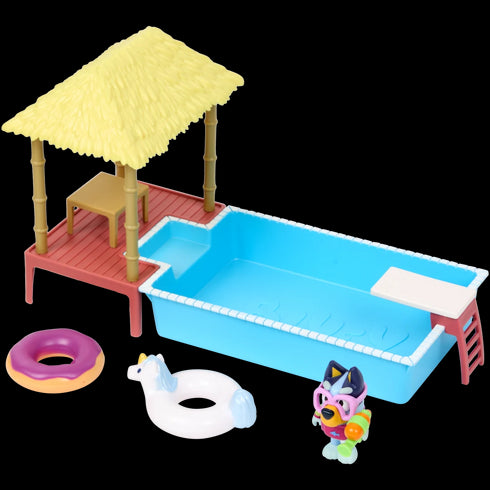 Set de joacă cu piscină Bluey