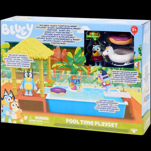 Set de joacă cu piscină Bluey