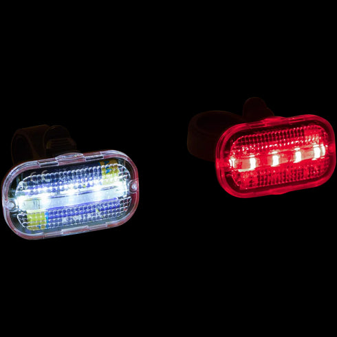 Set Profesional de Lumini LED pentru Bicicletă - Vizibilitate Maximă pe Orice Drum