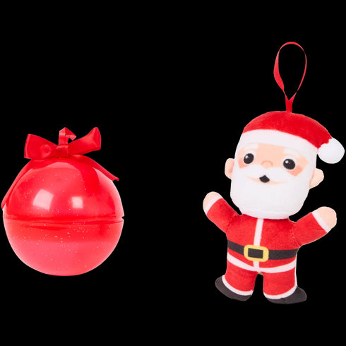 Glob cu surpriză de agățat ca decorațiune de Crăciun