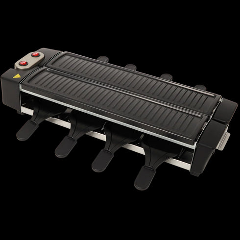 Aparat Raclette/Gourmet Extensibil pentru Pânâ la 8 Persoane - Perfect pentru Petreceri