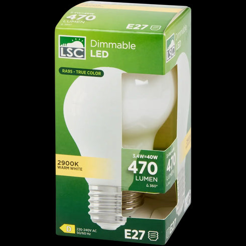 Lampă LED E27 LSC - Iluminat Interior Eficient și Reglabil (România)