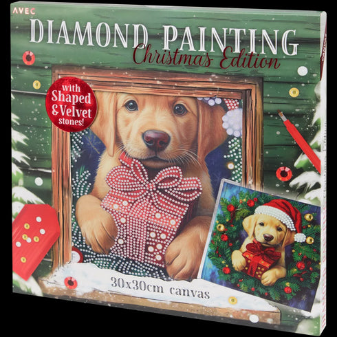 Tablou Diamant Mozaic Crăciun - Perfect pentru Cadouri și Decoratiuni de Sărbători