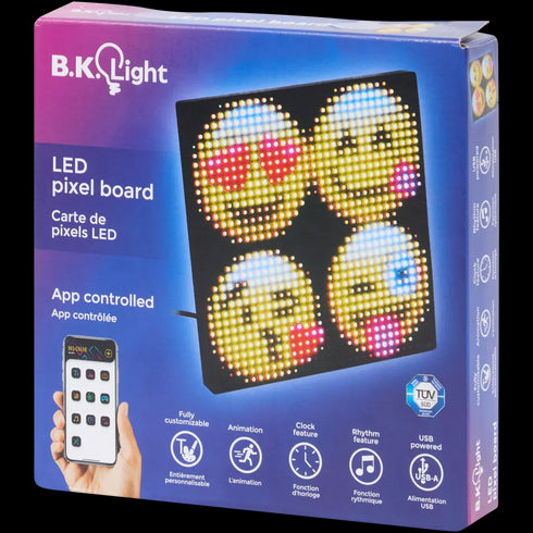 Tabletă LED Interactivă cu Pixeli și Control prin Aplicație - Perfectă pentru Creativitate