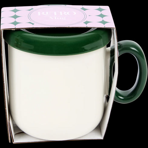 Cană Elegantă cu Capac - Ideală pentru Cafea și Ceai (300ml) - Disponibilă în Diverse Culori - ACTION