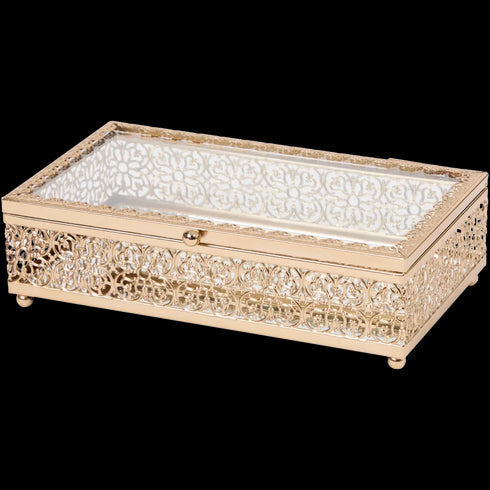 Cutie Elegantă de Bijuterii cu Oglindă - Perfectă pentru Organizare