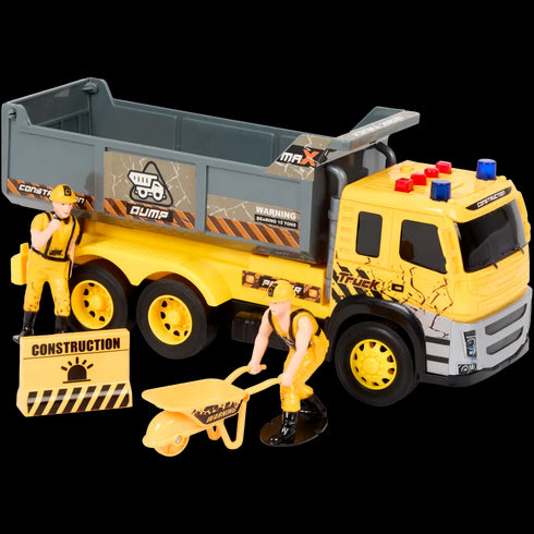 Camion de Jucărie Detaliat cu Lumini și Sunet - Perfect pentru Copii