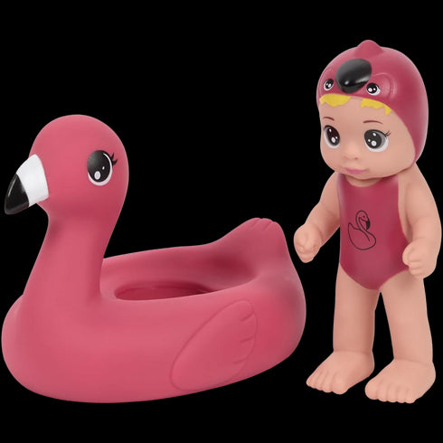 Păpușă cu piscină