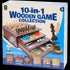 Jocuri de masă din lemn 10 în 1