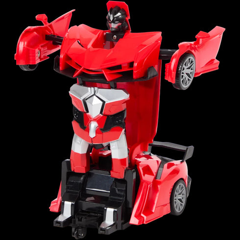 Mașinuță Transformer 2-in-1 cu Telecomandă și Lumini - Jucărie Interactivă pentru Copii