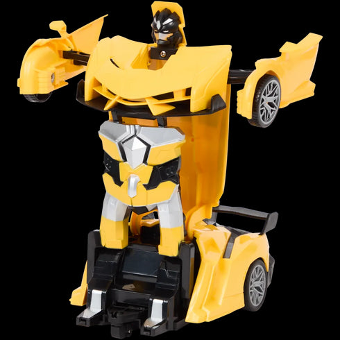 Mașinuță Transformer 2-in-1 cu Telecomandă și Lumini - Jucărie Interactivă pentru Copii