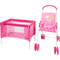 Cărucior și pătuț pentru păpuși Dolly Star