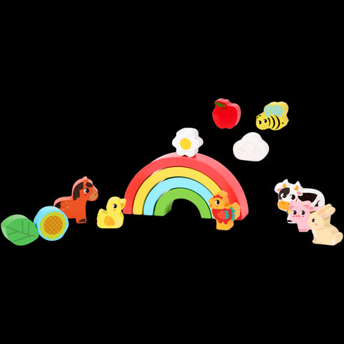 Curcubeu din lemn Mini Matters