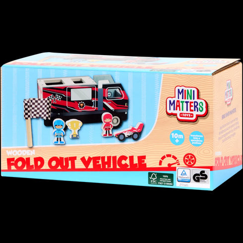 Mașinuță Rabatabilă Mini Matters - Jucărie Educativă și Ecologică