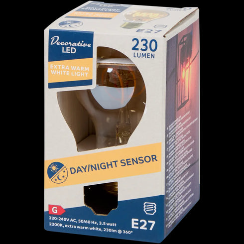 Lampă LED E27 cu Senzor de Zi și Noapte - Iluminat Inteligent și Eficient Energetic