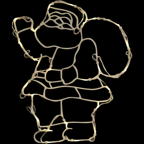 Decoratiune Luminoasa de Craciun, 24 LED-uri, cu Temporizator - DailyPlus Partner