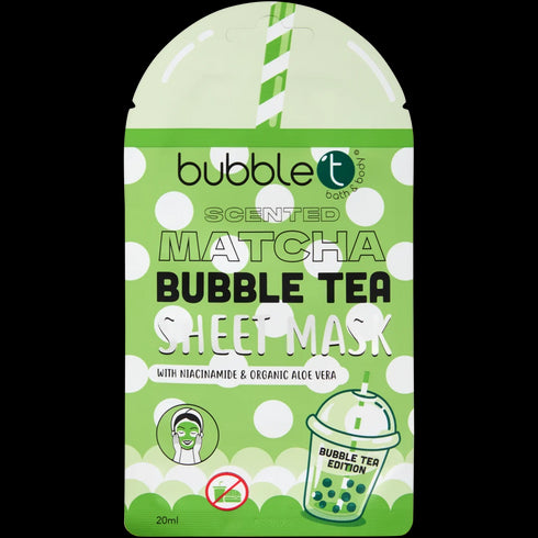 Mască Facială Revitalizantă Bubble Tea - Experiența SPA Acasă!