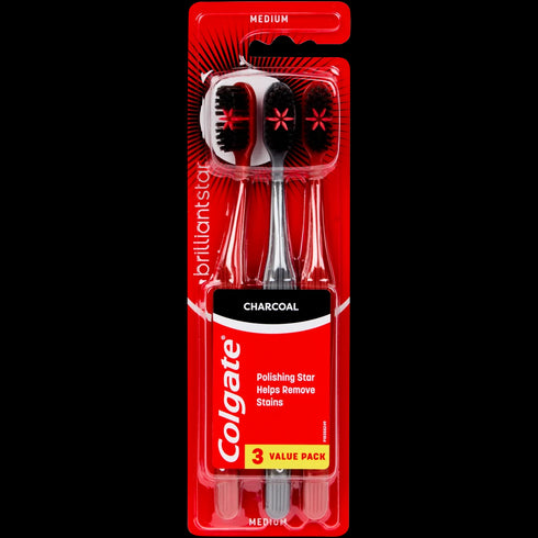 Periuță de dinți Colgate Cărbune Activ - Albire Naturală și Igienă Orală Superioară