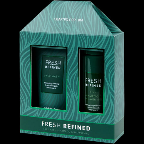 Set Cadou Exclusivist - Loțiune de Față și Șampon-Gel de Duș 2 în 1 - Perfect pentru El și Ea