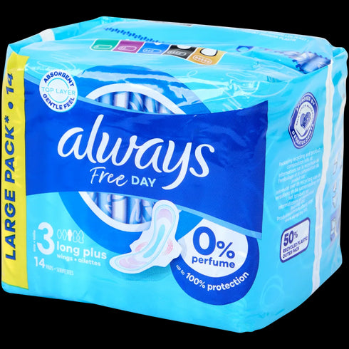 Absorbant Menstrual Always Free Day Long Plus - Protecție și Confort Excepțional